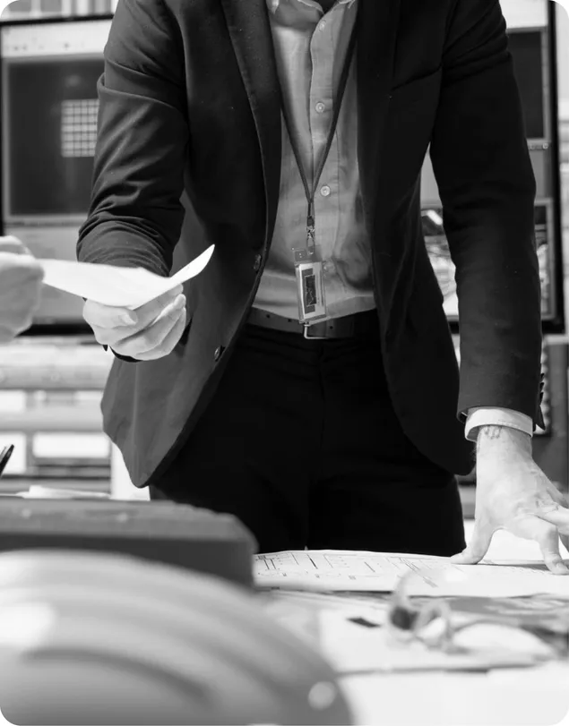 An Agence 3A strategist at work in an office